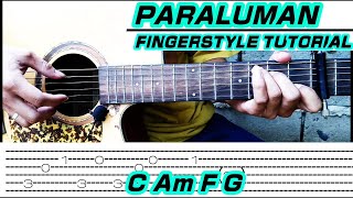 Paraluman  Adie Guitar fingerstyle Tabs  Chords [upl. by Campney]