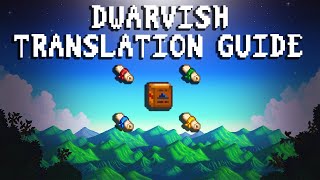 Stardew Valley  Dwarvish Translation Guide  How To Get It [upl. by Honeywell]