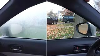 Best Way To Clean Inside Car Windows  No Streaks or Haze [upl. by Orson]