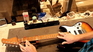 Comment régler une guitare électrique   explication en atelier Lutherie [upl. by Siclari]