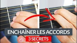 ENCHAÎNER les accords de guitare PLUS FACILEMENT [upl. by Katlin616]