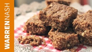 Flapjack Recipe  Easy to Bake  Recipes by Warren Nash [upl. by Lepper169]