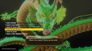 Summoning Shenron All Wishes Explained  Dragon Ball Xenoverse 2 [upl. by Moreland561]