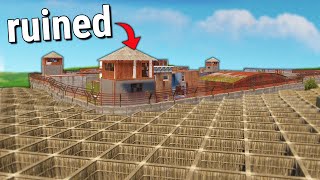 I Placed 1000000 Wood Around Outpost [upl. by Nellda]