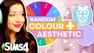 Renovating a PENTHOUSE Using a Random Colour and Aesthetic in The Sims 4 [upl. by Nilra18]