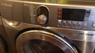 Samsung VRT steam front load washer and dryer [upl. by Zsamot]