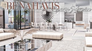 BENAHAVIS LUXURY MANSION  Sims 4 CC Speed Build  DOWNLOAD LINK TRAYCCLINKS [upl. by Adner]