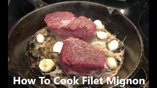 Fillet Mignon Recipe  How to make perfect Fillet Mignon Steaks [upl. by Ree]