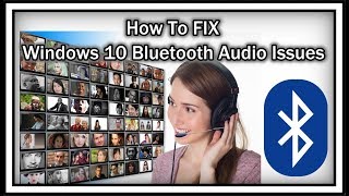 How To Fix Windows 10 Bluetooth Bad Sound Lags Or Interruptions in Audio [upl. by Adiv]