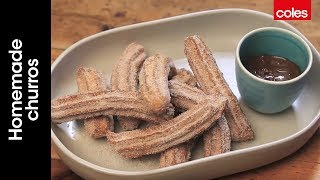 How to make homemade churros with Dani Venn [upl. by Forrer309]