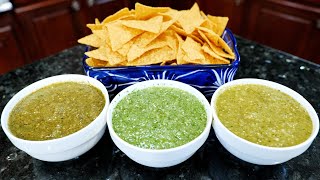 How to make The BEST Salsa Verde Recipe  Boiled Fresh or Roasted Salsa [upl. by Sokin]