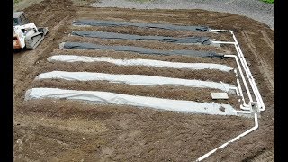 Installing a new septic system [upl. by Earased]