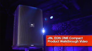 JBL EON ONE Compact Product Walkthrough [upl. by Hound836]