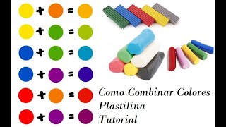 Como combinar colores con plastilina [upl. by Elak284]