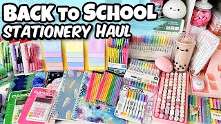 Huge School Supplies HAUL ✨ Back to School 2021 [upl. by Aihsaei]