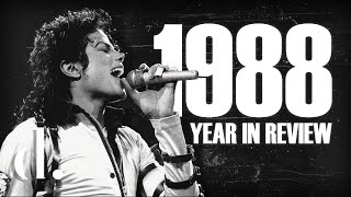 1988  Michael Jacksons Year In Review  the detail [upl. by Nallad494]