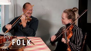 Gjerstadspringar  Norwegian Folk Music on Hardanger Fiddle [upl. by Yelnikcm]