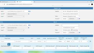 How to Generate E way Bill [upl. by Hseyaj121]