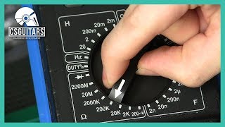 Multimeter Guitar Diagnostics [upl. by Yob356]