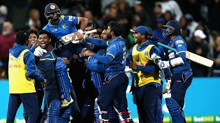 Relive an unbelievable final two overs  Australia v Sri Lanka  T20I Series 201617 [upl. by Nylra]