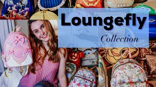 Disney LOUNGEFLY COLLECTION Loungefly bag collection mini backpacks and more [upl. by Killy]