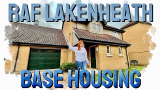 Base Housing Tour  RAF LAKENHEATH  USAF 3 Bedroom WalkThrough [upl. by Schwab217]