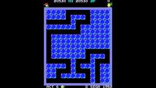 Arcade Game Pengo 1982 Sega [upl. by Dang353]