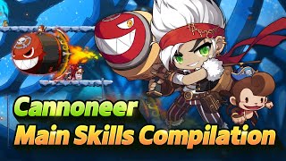 Cannoneer Main Skills Compilation🔥 [upl. by Sivel991]