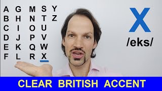 How To Pronounce The English Alphabet BRITISH PRONUNCIATION [upl. by Lyall]