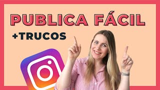 Cómo PUBLICAR en INSTAGRAM 📲 Cómo subir FOTOS y VIDEOS al FEED Curso GRATIS para Restaurantes 3 [upl. by Bartolome803]