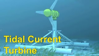 Ocean Energy  Tidal Current Turbine [upl. by Leigh]