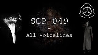 SCP049  All NEW Voicelines with Sutbtitles  SCP  Containment Breach v1311 [upl. by Velasco]