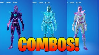 CLEANEST Spectra Knight Fortnite Skin Combos [upl. by Negris]