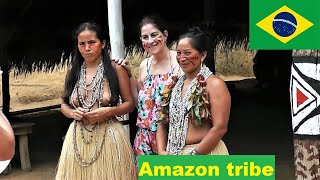 Amazon tribe in the rainforest [upl. by Pernell174]