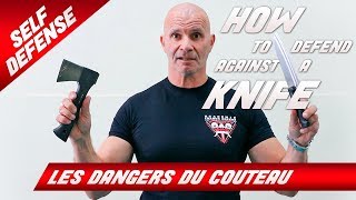 COMMENT FAIRE FACE À UNE ATTAQUE AU COUTEAU   How to Defend Against a Knife Attack [upl. by Eimiaj]