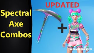 UPDATED Spectral Axe Combos in Fortnite [upl. by Hatcher381]