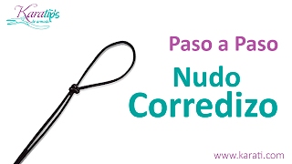 DIY ¿Cómo hacer un Nudo Corredizo  Karatips [upl. by Aspa]