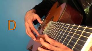 Classical Guitar Tuner Standard Tuning EADGBe  440 hz [upl. by Paulsen]