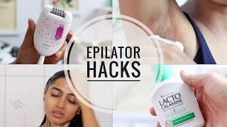 How to Use Epilator  Epilator Hair Removal Hacks  Philips Satinelle Epilator  SuperWowStyle [upl. by Brunella918]