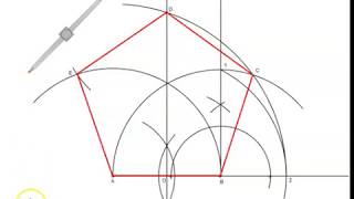 Pentagono regolare dato il lato [upl. by Utimer]