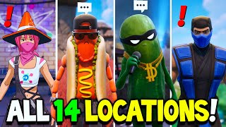 Fortnite ALL 14 Boss NPCs Locations in Fortnite Season 2 Chapter 6 [upl. by Ainelec]