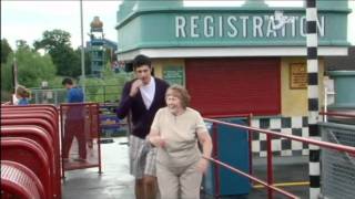 Old lady goes on Stealth at Thorpe Park [upl. by Gant]