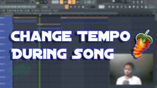 How to Change Tempo Throughout Song  Automate BPM FL Studio 20 [upl. by Aihsei]