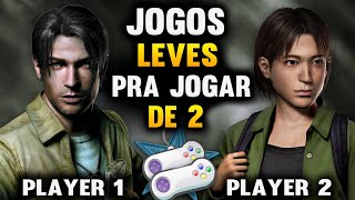 TOP 15 Jogos COOP OFFLINE Leves Para PC FRACO  2 Jogadores [upl. by Nesahc]