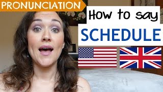 How to Pronounce SCHEDULE US UK amp Australian pronunciation [upl. by Relyk563]