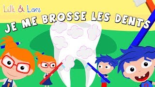 je me brosse les dents chanson  chanson pour enfance en francais avec parole [upl. by Abbey]