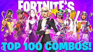 100 TRYHARD Skin Combos In Fortnite [upl. by Michigan17]