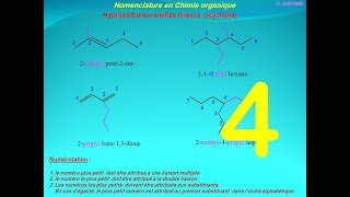 4chimie organque  Nomenclature des molécules organique [upl. by Valsimot]