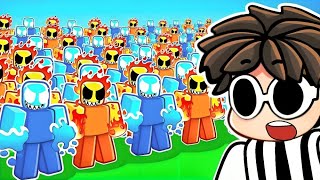 Elemental Clone Tycoon in Roblox [upl. by Arrait342]