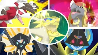 All Exclusive ZMoves in Pokémon Ultra Sun and Ultra Moon HD [upl. by Eal770]